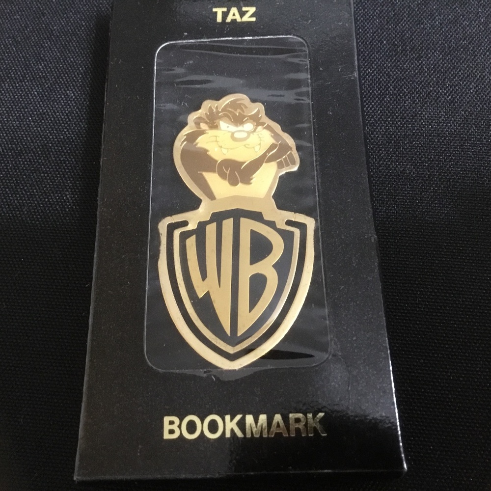 1996 TAZ Bookmark - Designed Exclusively For The Warner Bros. Store - Picture 1 of 5